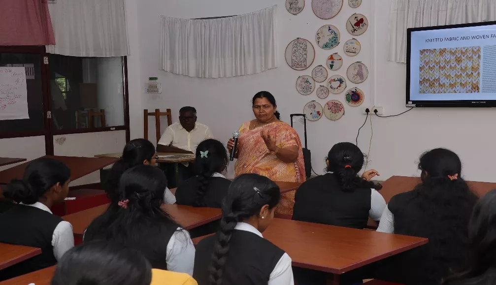 Professor of Practice, guest lecture delivered by Ms.Jayamani