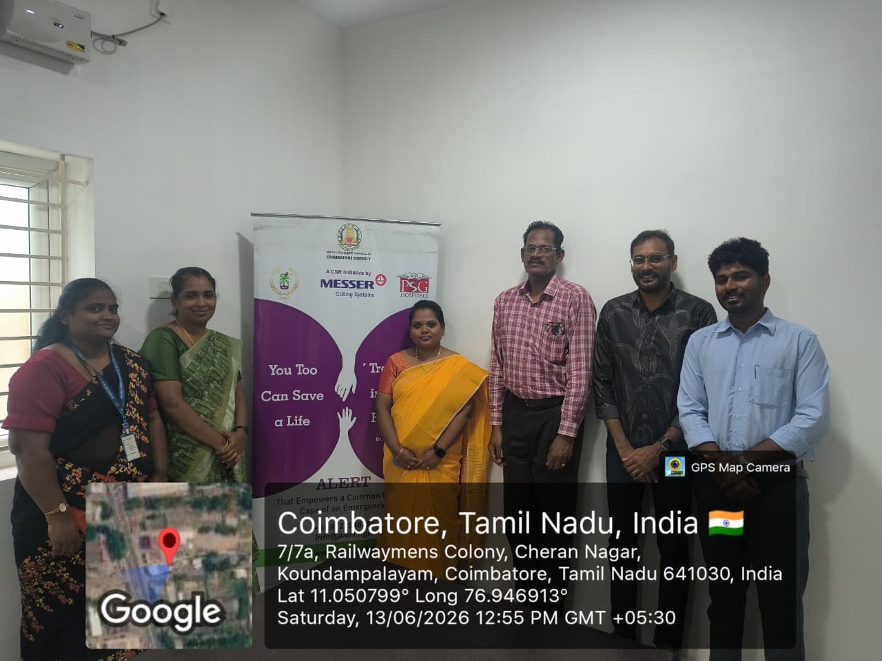 Faculty members attending Zoho Creator training session