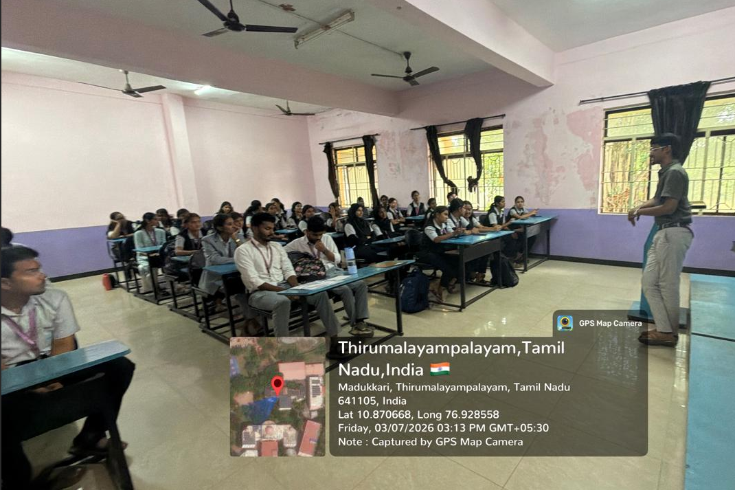 Faculty members attending Zoho Creator training session